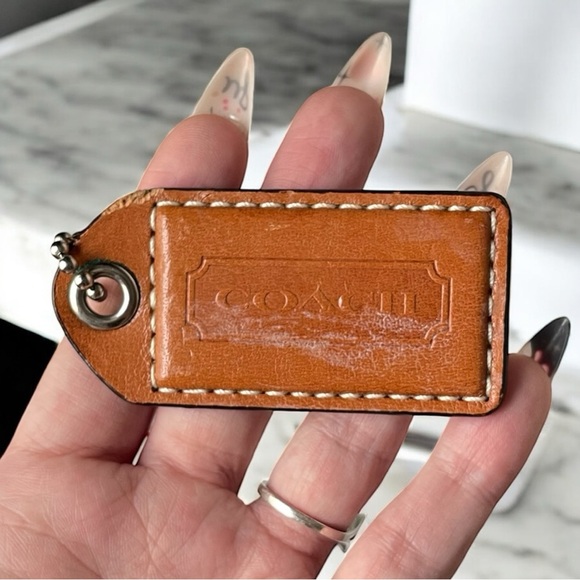 Coach | Accessories | Coach Leather Hang Tag | Poshmark